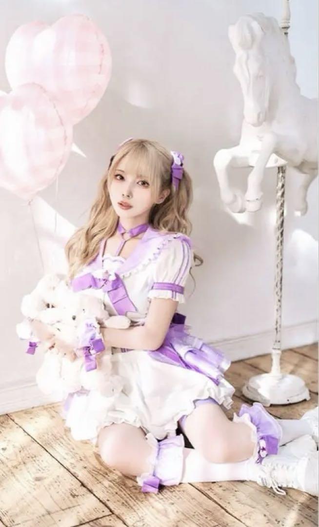 -魔法少女-ファンシーチェックコスプレ10点セットMalymoon/マリームー