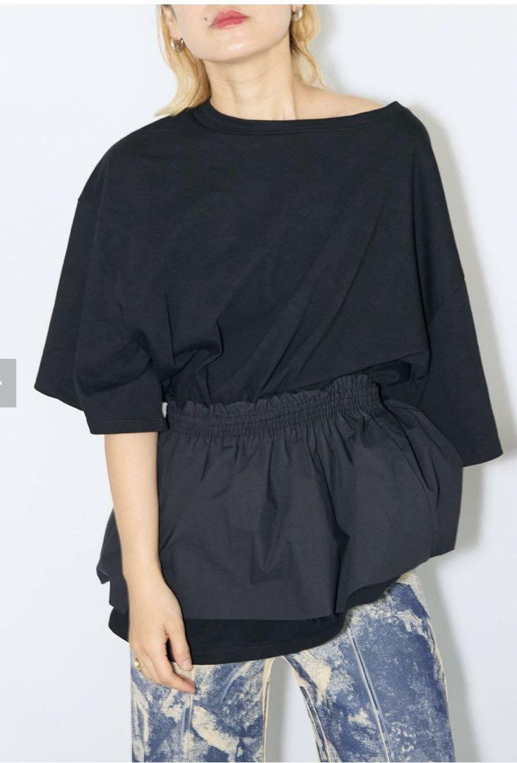 トップス CITYSHOP BUSTIER AND T SHIRT