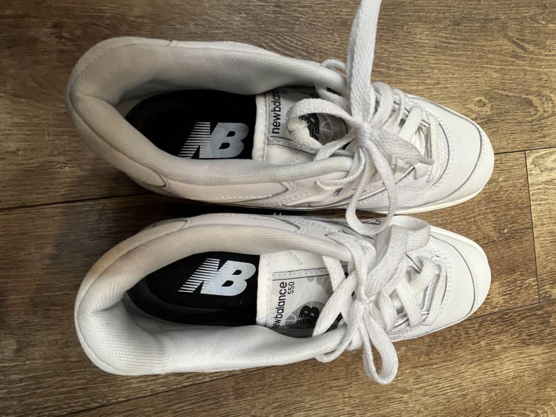 New Balance 550 ホワイトスニーカー