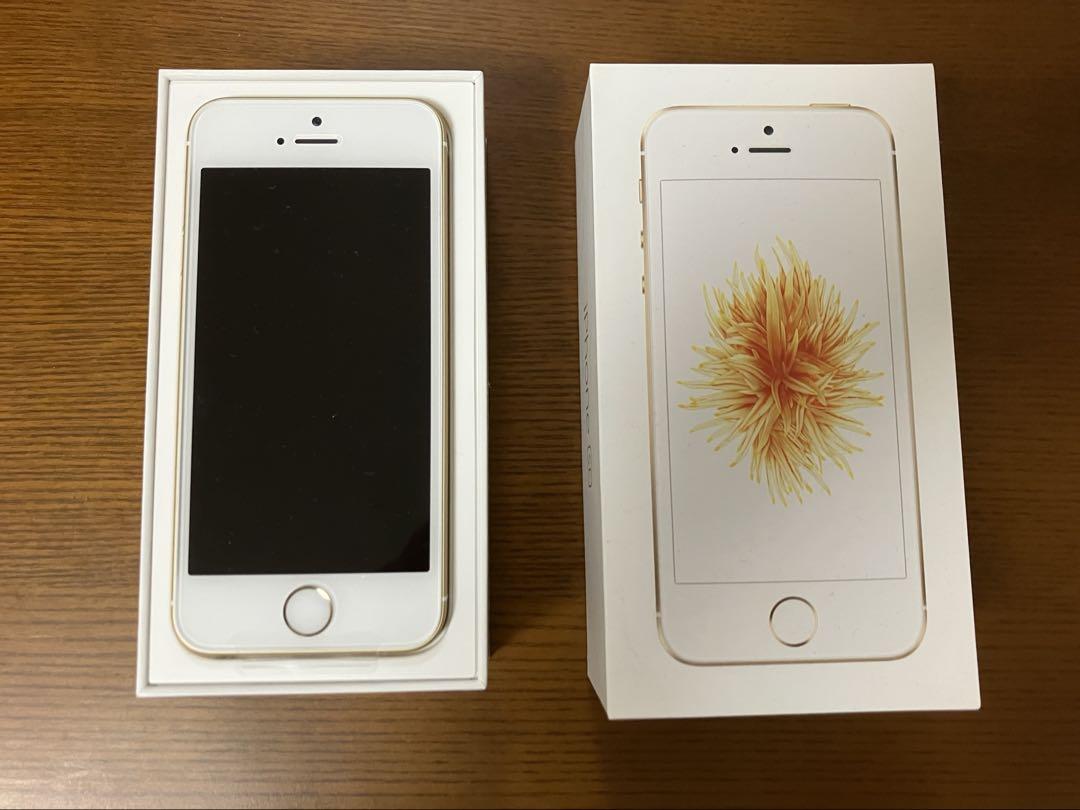 新品未使用　Apple iPhone SE 32Gゴールド ジャンク