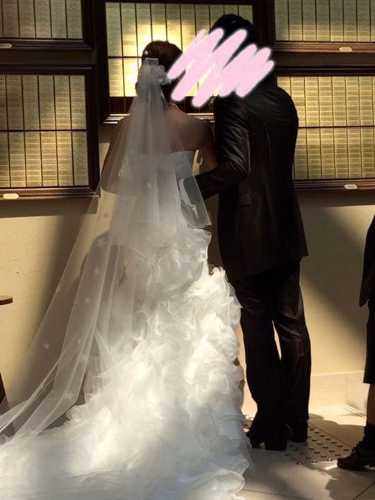 ウェディングベール　ロング