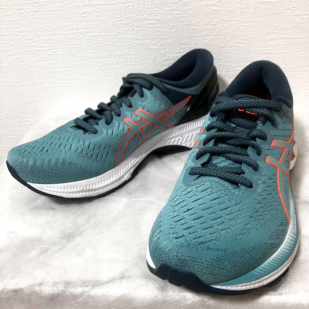 美品・希少色✨アシックス ASICS ゲルカヤノ 27 テクノシアン