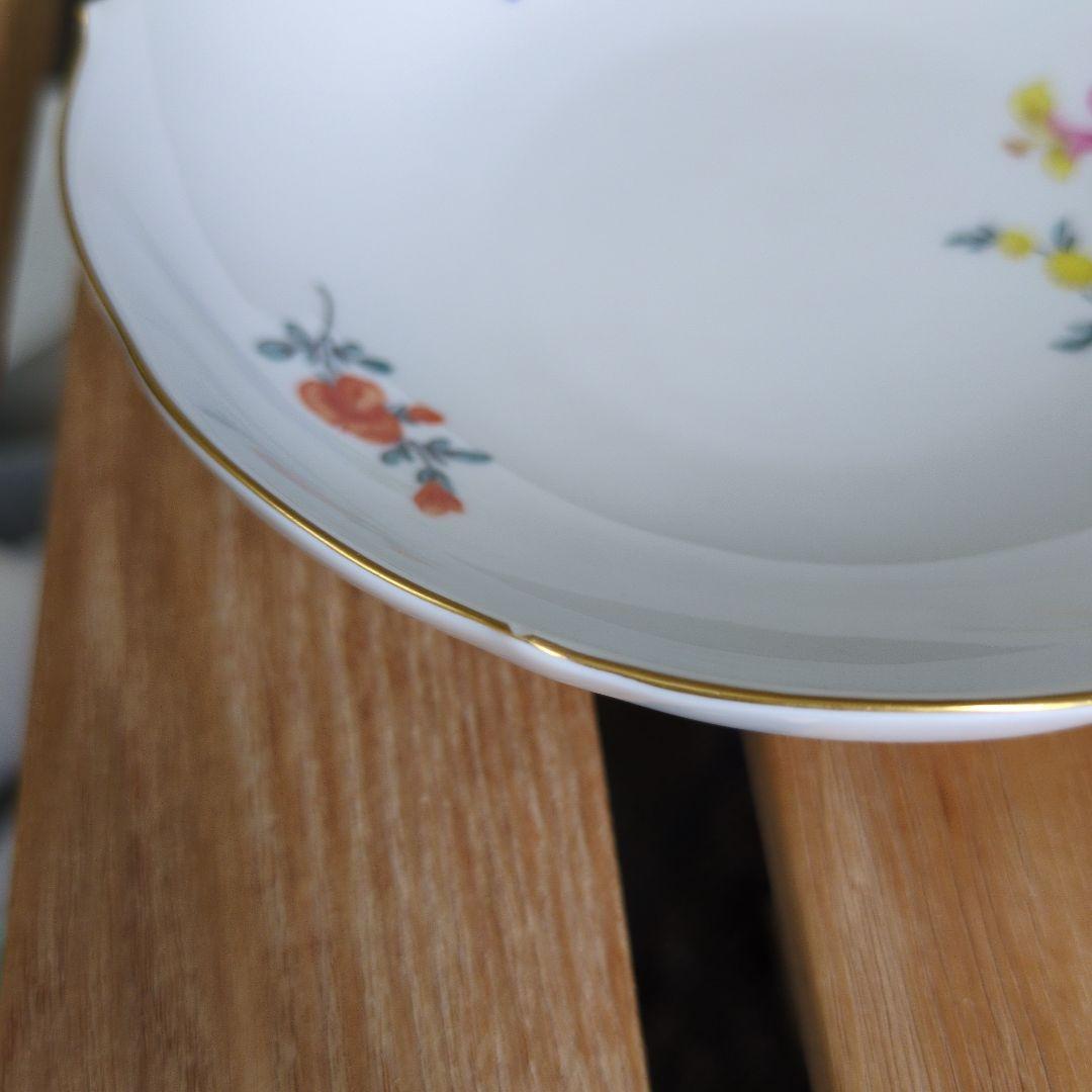 マイセン　Meissen　カップ＆ソーサー　プレートセット
