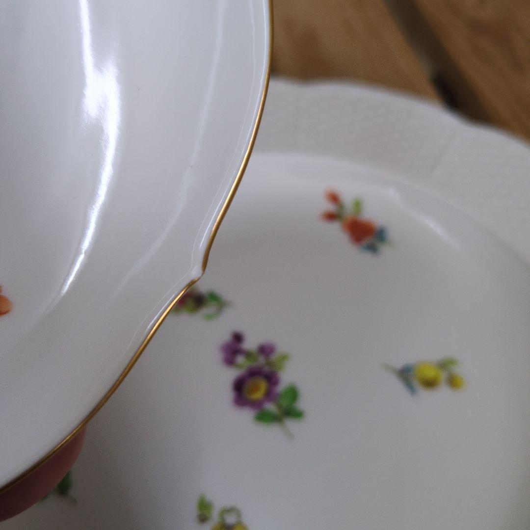マイセン　Meissen　カップ＆ソーサー　プレートセット