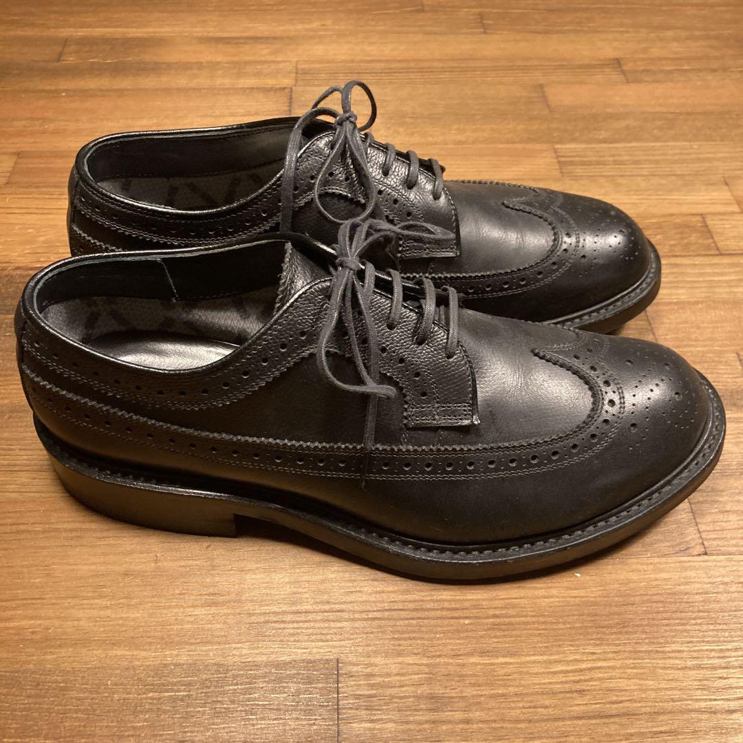 REGAL GORE-TEX ブラックウィングチップシューズ