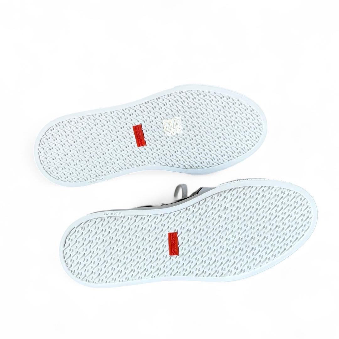 未使用 HERMES ディープ スニーカー 39.5 ブラック 未使用 HERMES ディープ スニーカー 39.5 ブラック