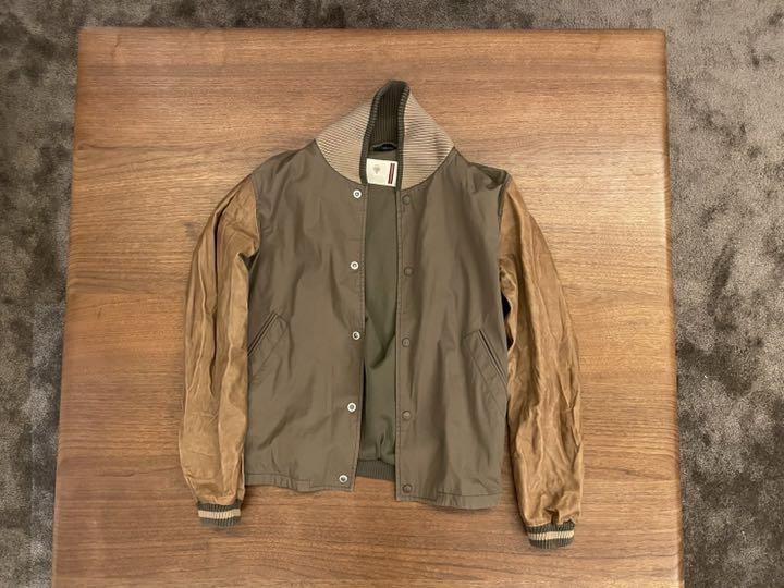 定番新作 GUCCI ナイロン 牛革 正規品 Lbjyx-m46829566917 グッチ ブルゾンジャケット 革ジャン 100%新品