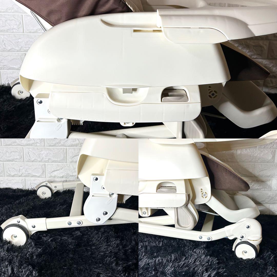 極美品☆コンビ ネムリラ おやすみ&チェア テーブル付 手動 西松屋限定モデル