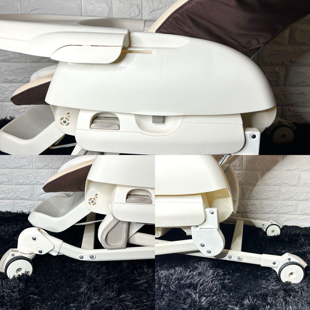 極美品☆コンビ ネムリラ おやすみ&チェア テーブル付 手動 西松屋限定モデル