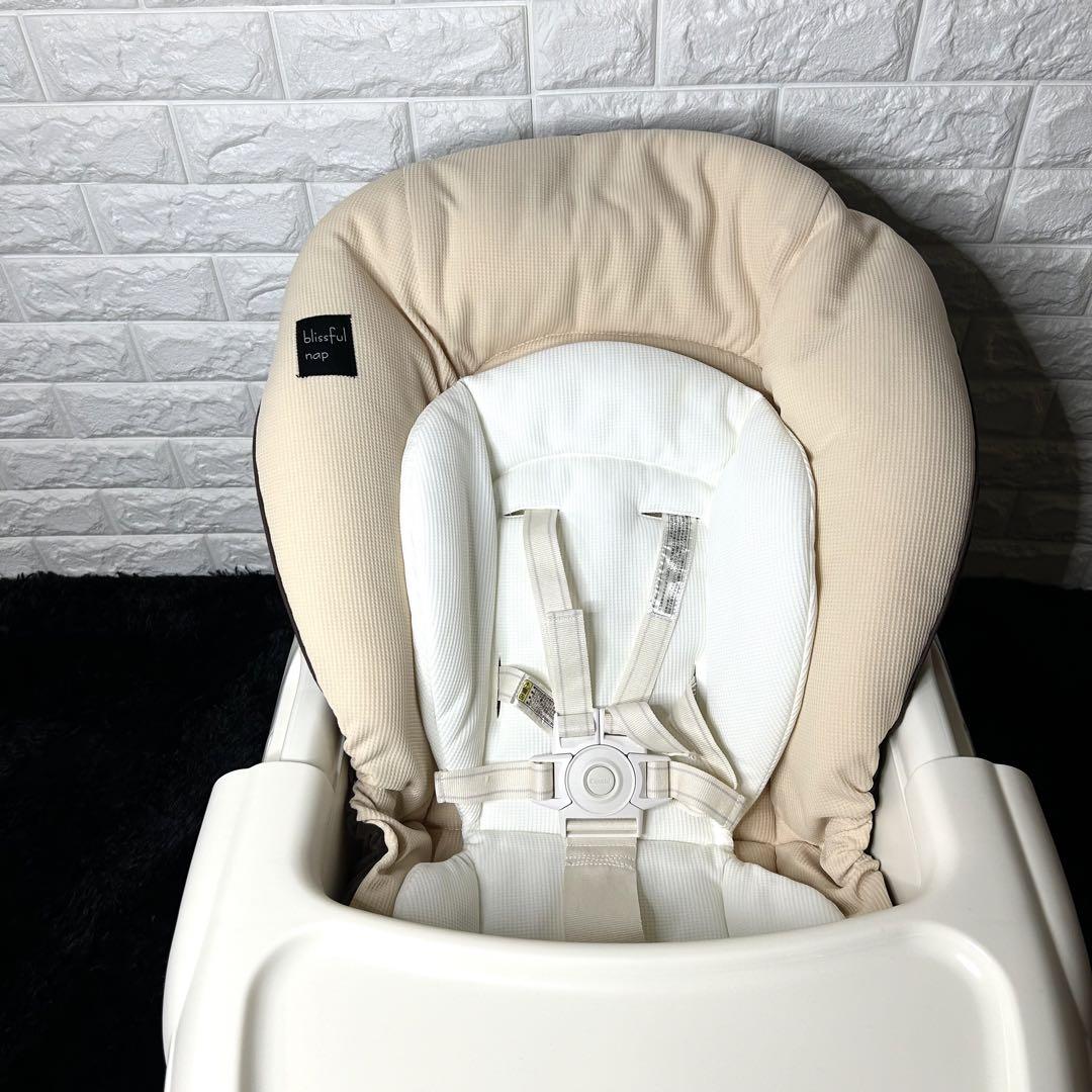 極美品☆コンビ ネムリラ おやすみ&チェア テーブル付 手動 西松屋限定モデル