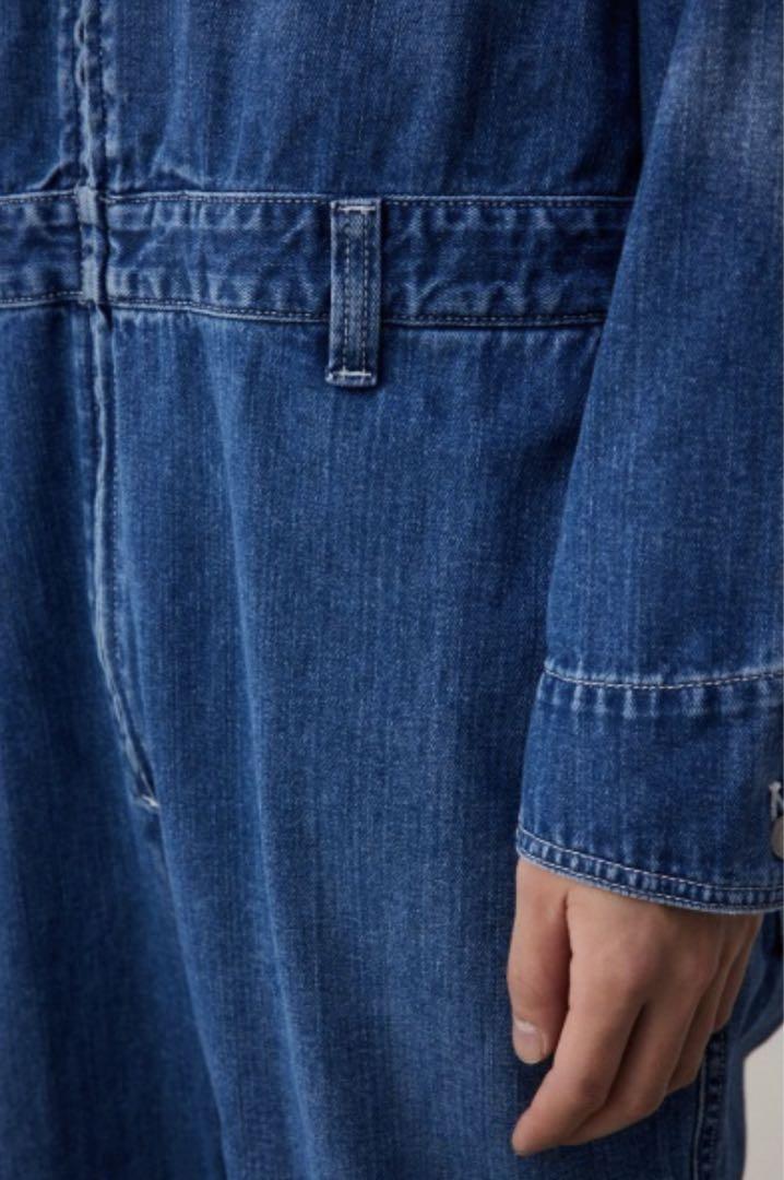 新品 AZUL by moussy アズール マウジー デニムオールインワン F