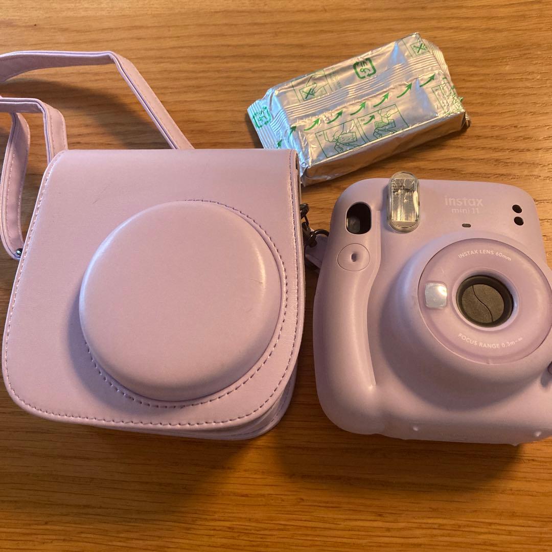 ついに再販開始 instax mini 11 チェキ ライラックパープル 未使用