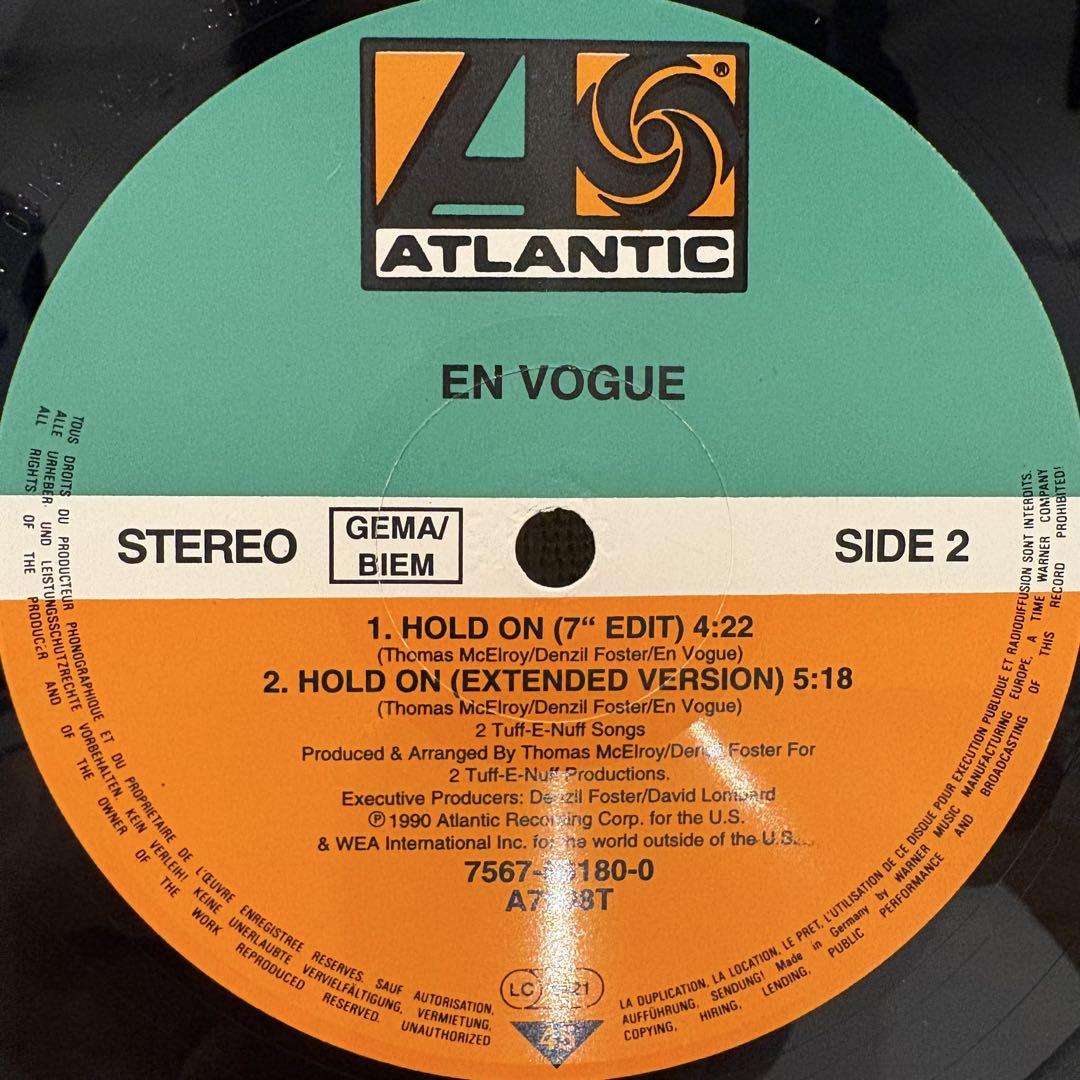新品 EN VOGUE HOLD ON / YOU DON'T...2枚セット