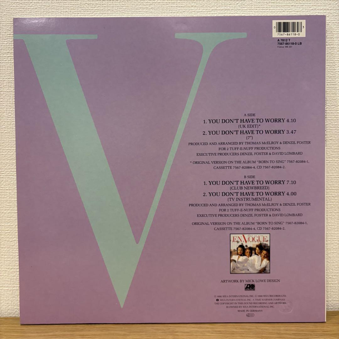 新品 EN VOGUE HOLD ON / YOU DON'T...2枚セット