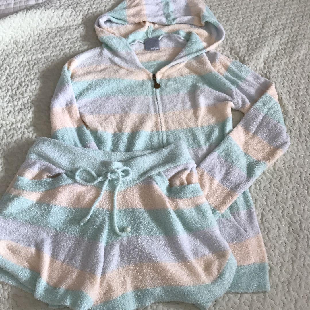 ルームウェアジェラートピケセットアップ