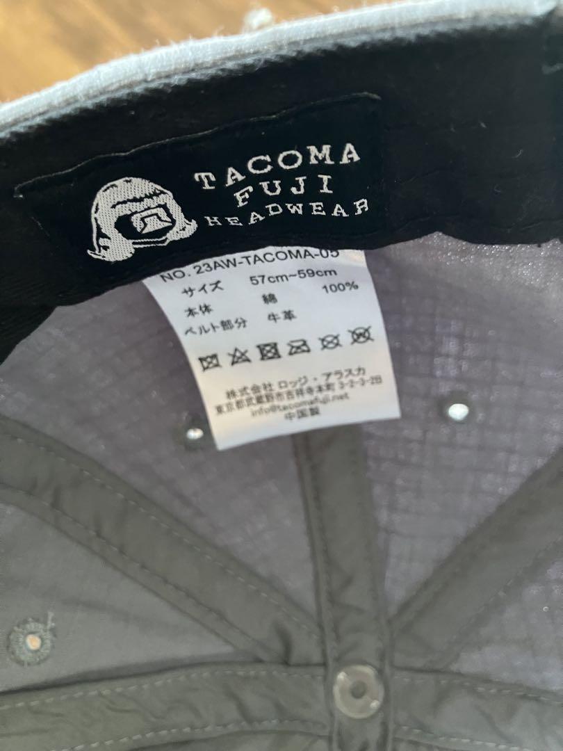 TACOMA FUJI HEADWEAR グレーキャップ