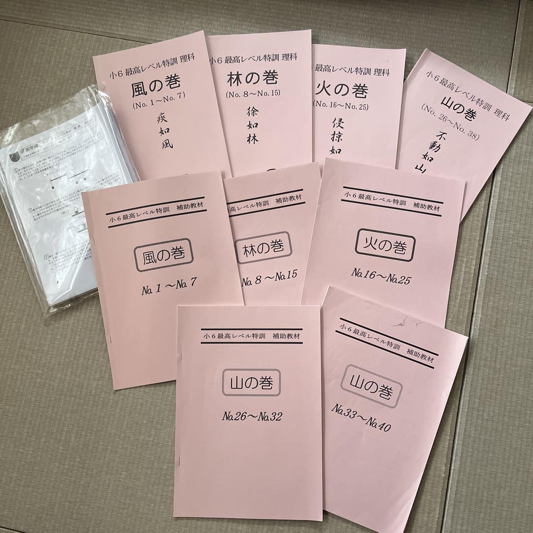 浜学園 最後レベル特訓 理科 小6
