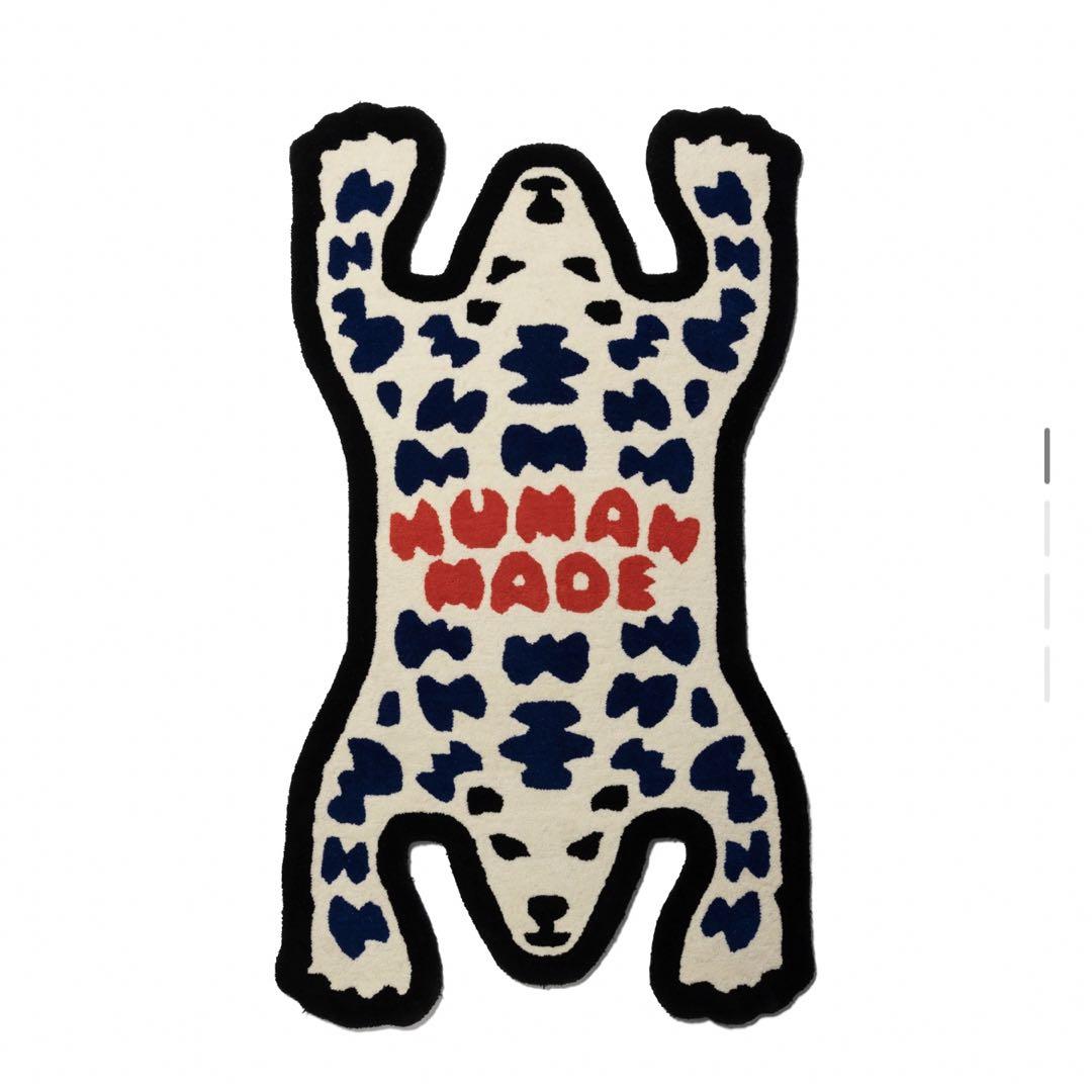 human made POLAR BEAR RUG