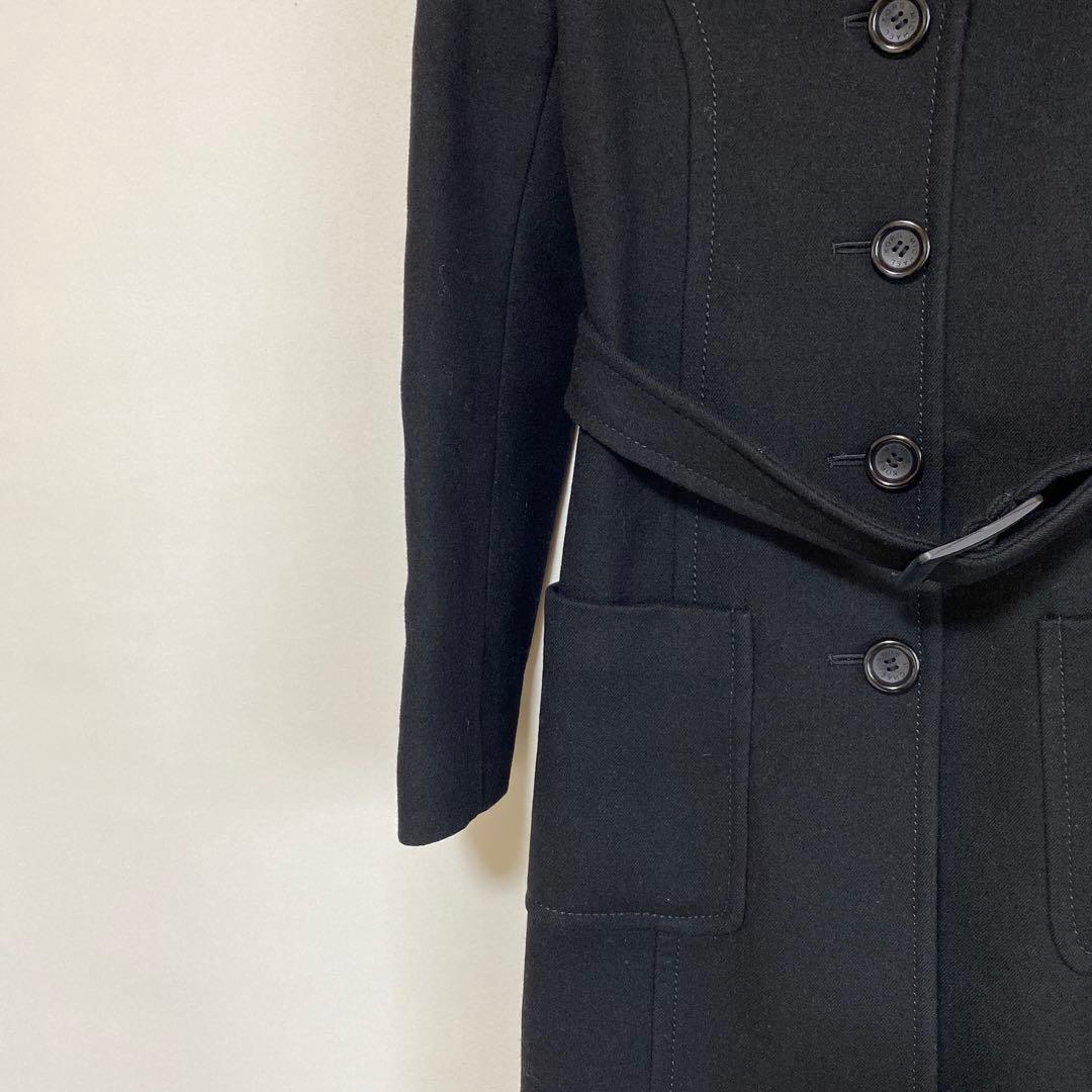 Michael Kors マイケル・コース ウールコート 黒 ブラック DMW Michael Kors マイケル・コース ウールコート 黒 ブラック DMW