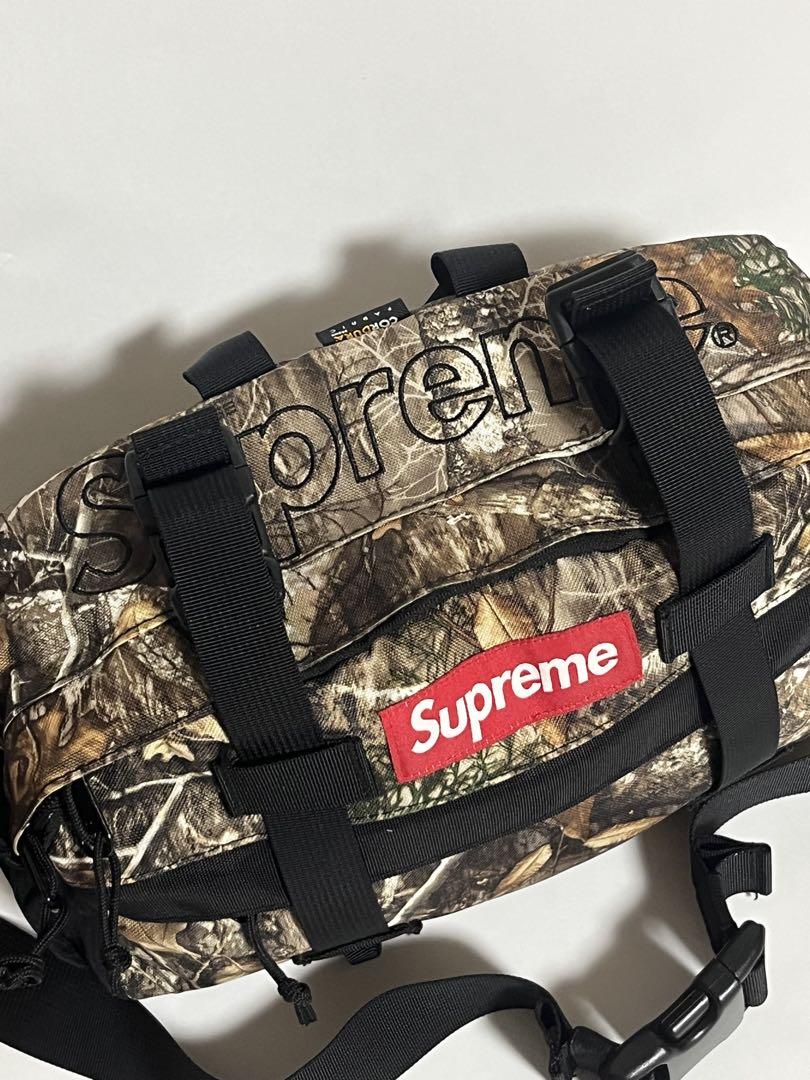 【美品】Supreme Waist Bag Real Tree Camo