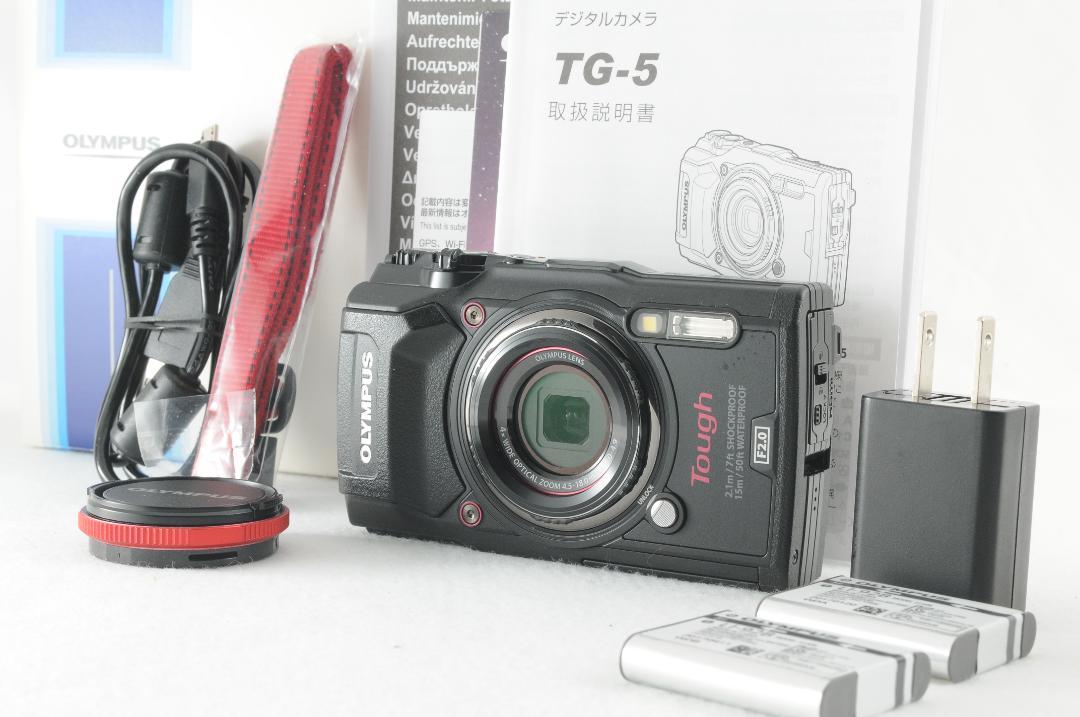 Amazon | OLYMPUS デジタルカメラ Tough TG-5 レッド 1200万画素