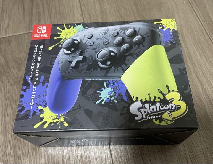 任天堂スイッチ プロコン スプラトゥーン3 エディション 5割引以上販売 Switch 純正プロコン スプラトゥーン3 proコントローラー その他