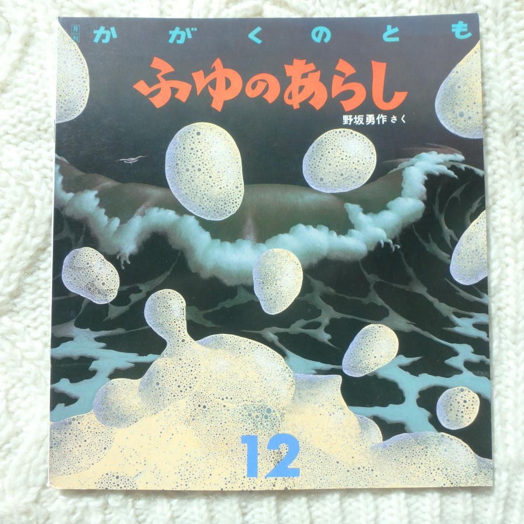 ⛲かがくのとも『ふゆのあらし』野坂勇作　美しくすごいしぜんえほん　うみ