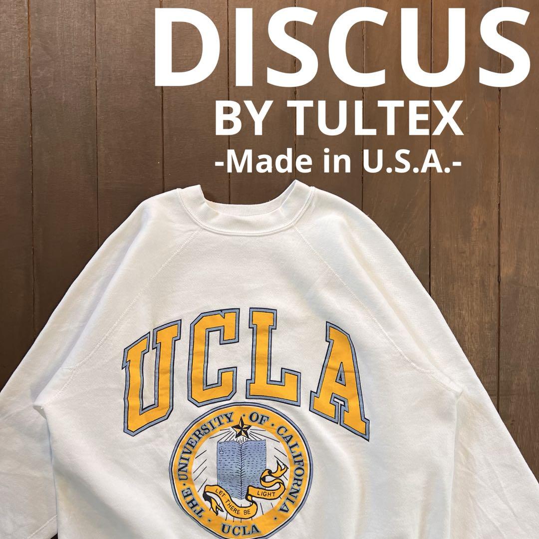 USA製ヴィンテージ！！【DISCUS BY TULTEX】UCLAスウェット