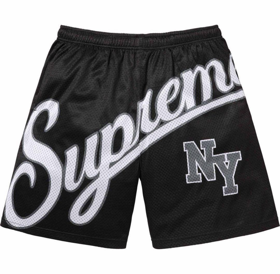 Supreme Big Script Mesh Short
