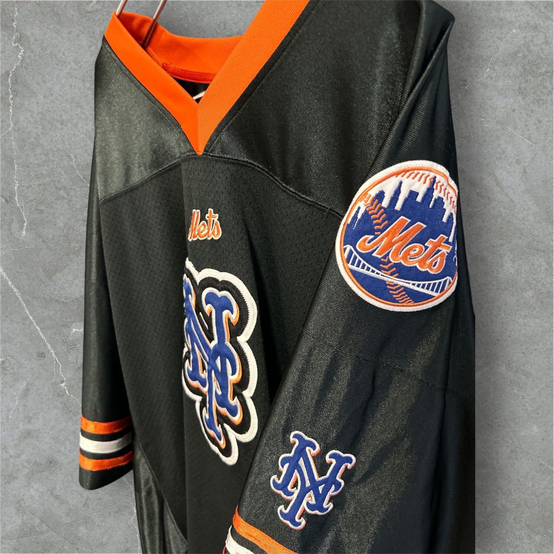 LEE SPORT MLBニューヨークメッツ　アメリカンシャツ　古着