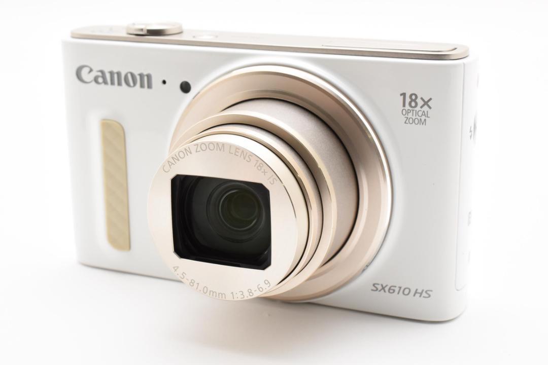 CANON Powr Shot SX610 HS ホワイト キャノン コンデジ