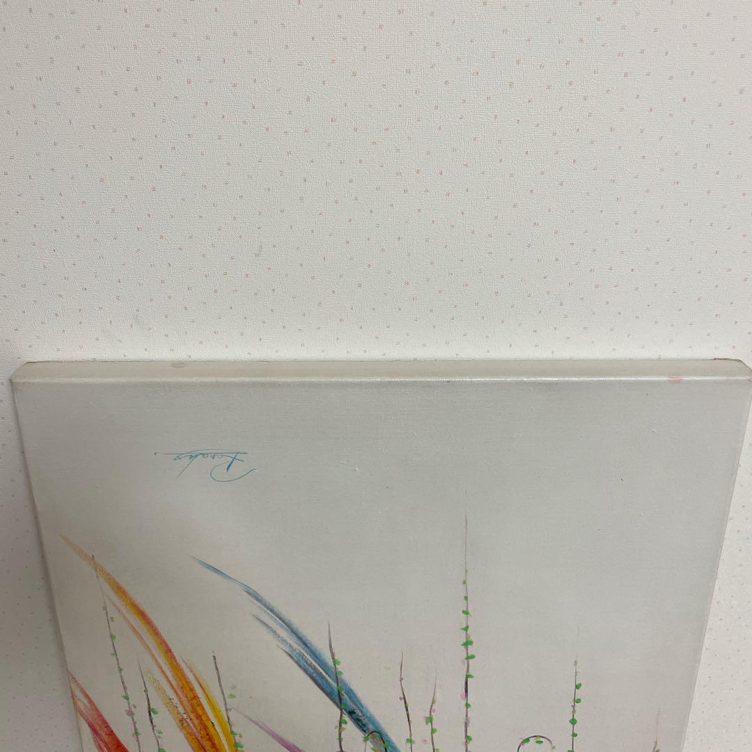 インコ好き必見✨ カラフルインコ 絵画 壁掛