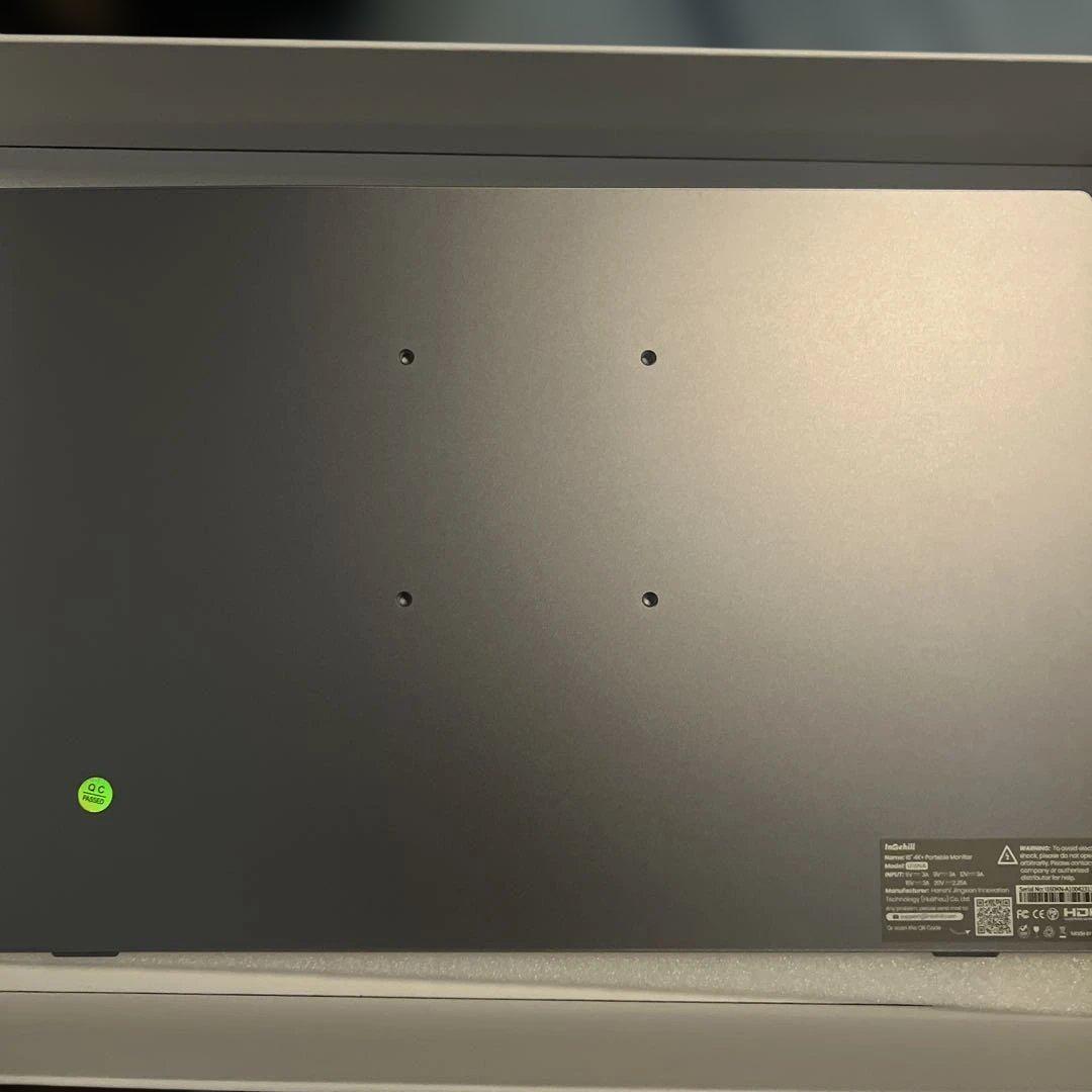 Intehill モバイルモニター 4k 16 インチ