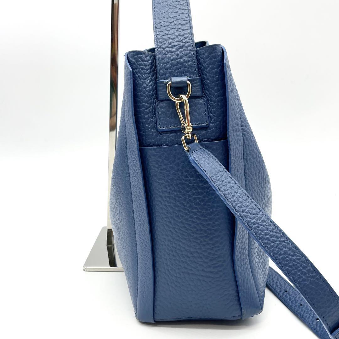 FURLA フルラ カプリッチョ ホーボー 2way トートバッグ ブルー FURLA フルラ カプリッチョ ホーボー 2way トートバッグ ブルー
