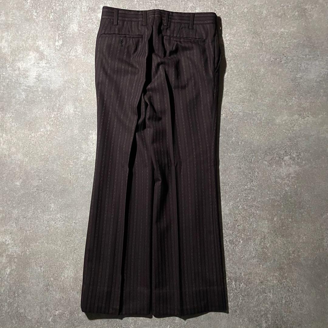 NO.90 【vintage】 セットアップ ダブル ピンズ　ネクタイ ブラウン