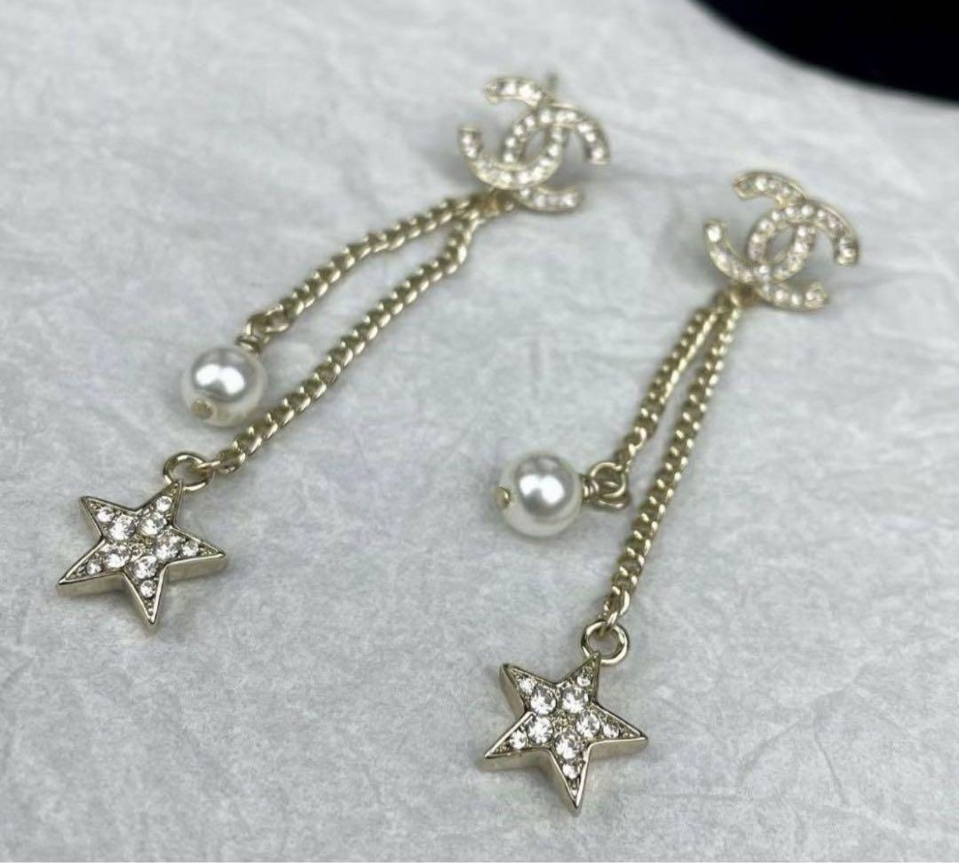 □人気美品☆シャネル ピアス - アクセサリーアウトレット ショップ