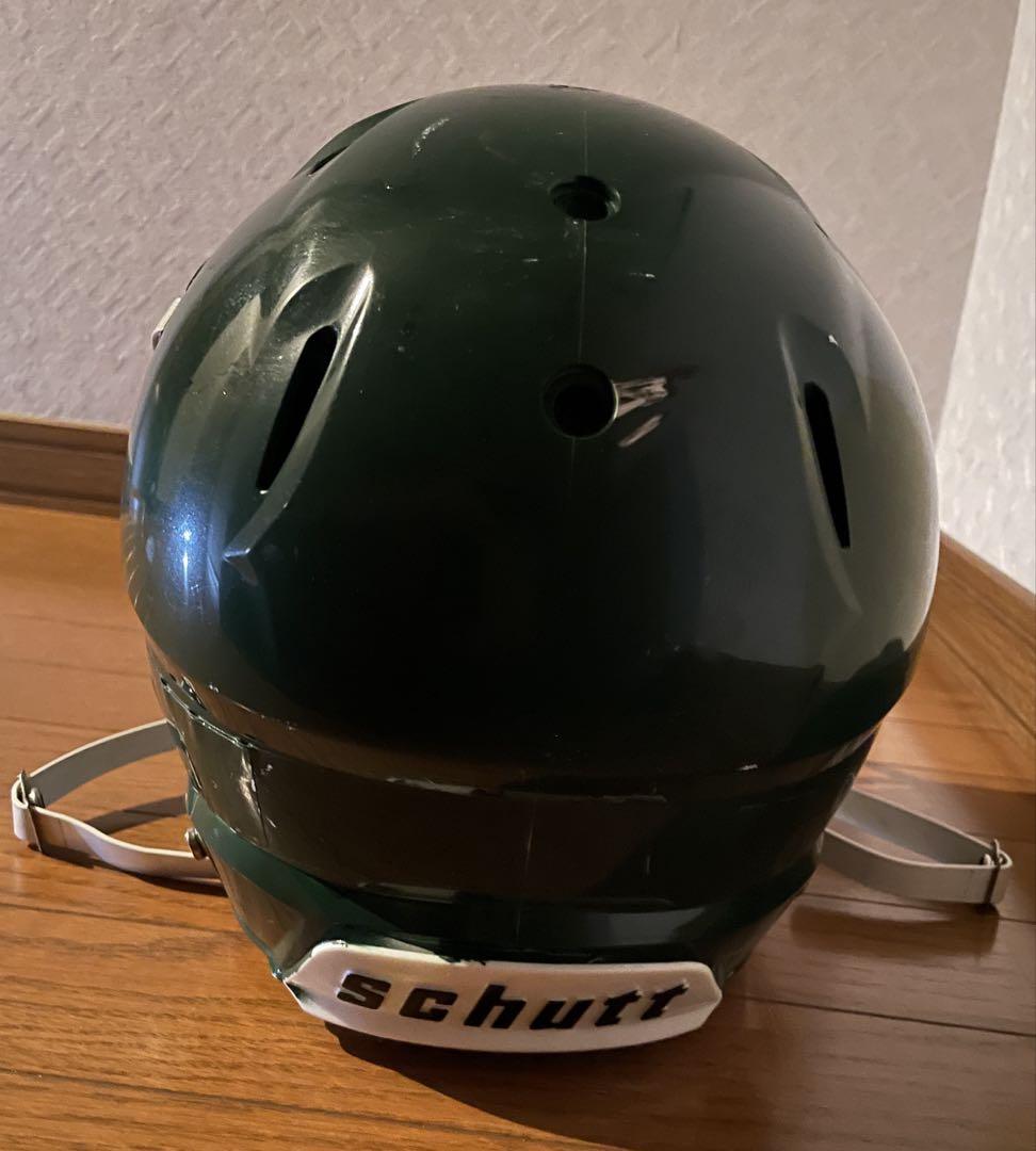 あなたにおすすめの商品 SCHUTT アメリカンフットボール ヘルメット Mサイズ グリーン ヘルメット