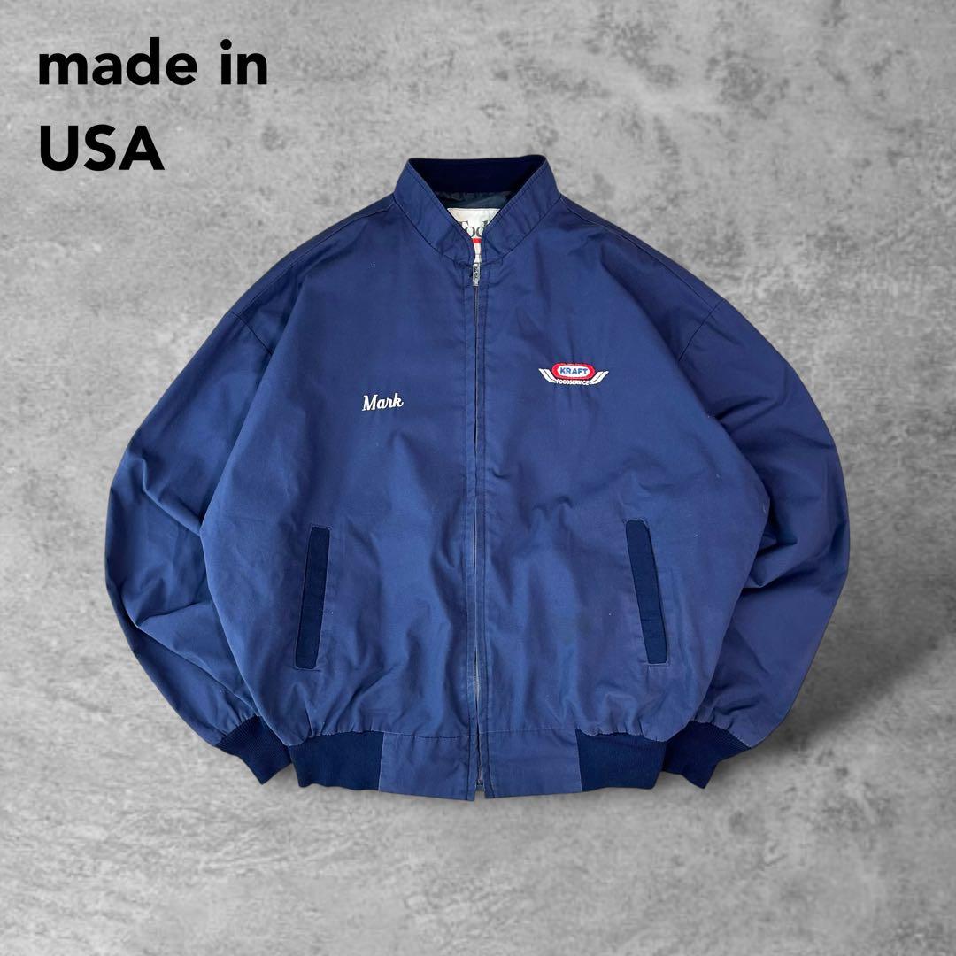 ぱんちゃん❗️ 様専用USA製企業系フードサービススタッフ着ナイロンジャケットブ