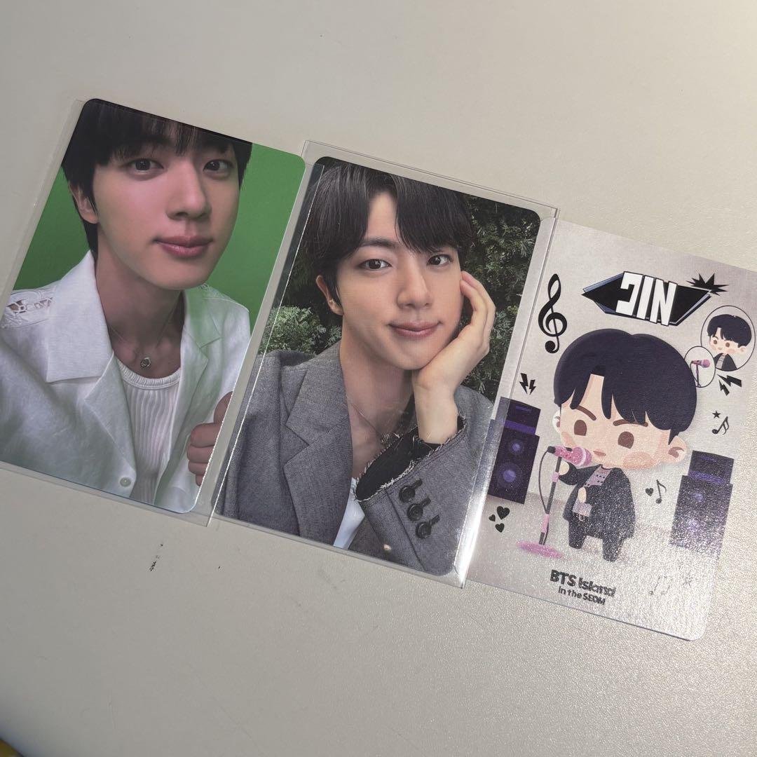BTS JIN ジン FC特典 新規入会 SEOM トレカ 3枚セット - メルカリ