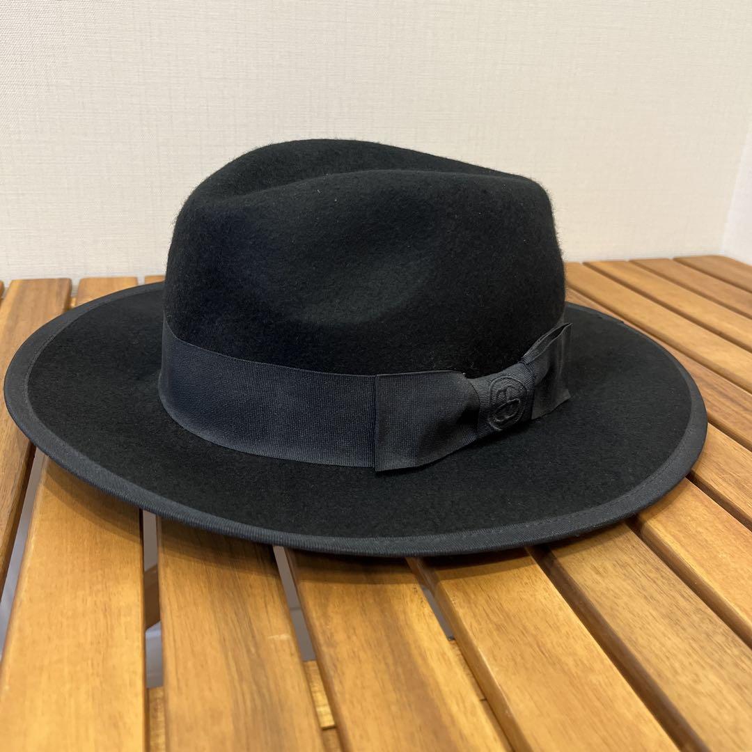 STUSSY ステューシー FedoraHat フェドラハット
