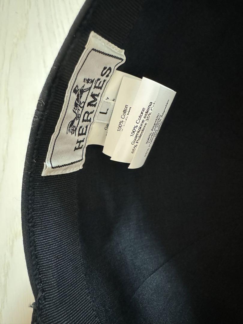 HERMES エルメス　ベースボールキャップ　サイズL 正規品