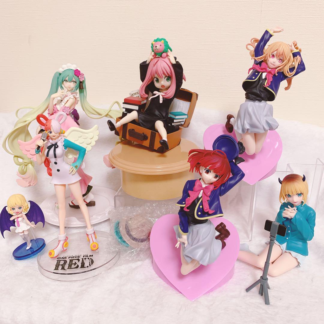 プライズ 一番くじ フィギュア まとめ売り アーニャ 有馬かな ルビー ウタ