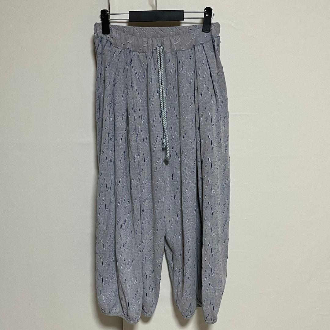 日本製 sneeuw スニュウ コクーン パンツ 総柄 M 美品 管理A1324