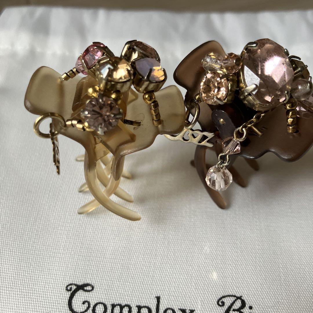 Complex Biz ビジューデザートヘアクリップ