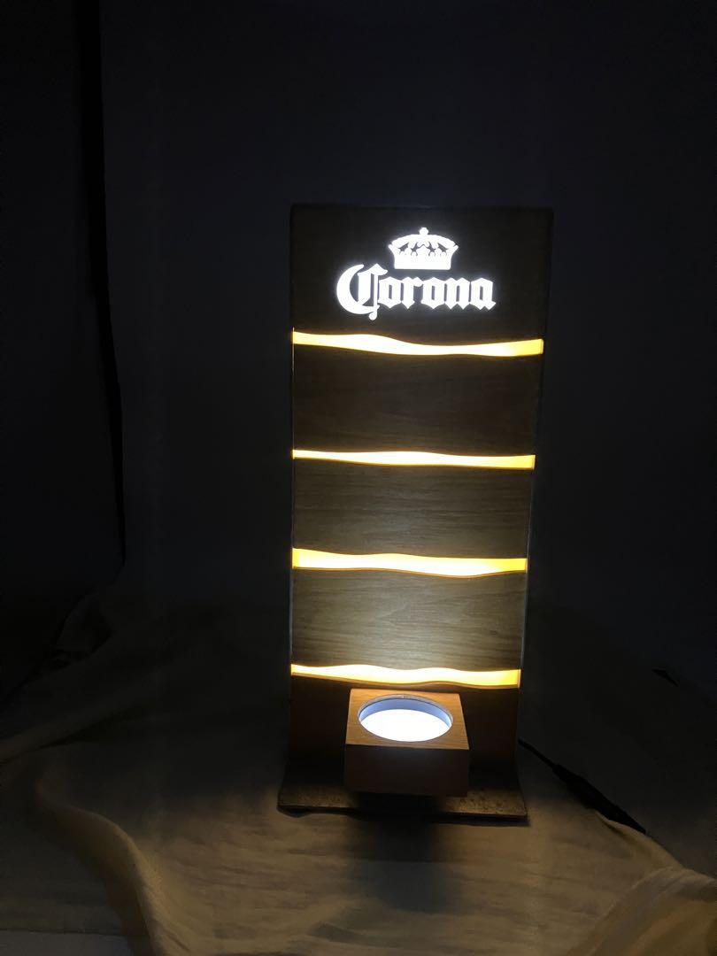 コロナビール　ディスプレイスタンド　ライトスタンド　非売品　販売促進　店頭看板
