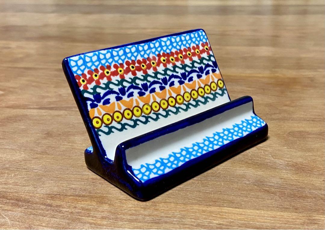 ポーリッシュポタリー  カードスタンド