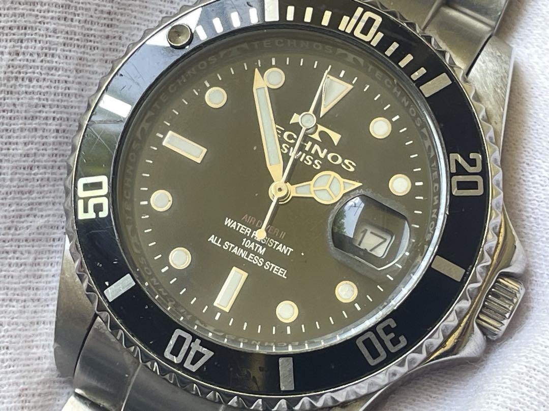 時計 TECHNOS SWISS TAM629 DIVERS STYLE