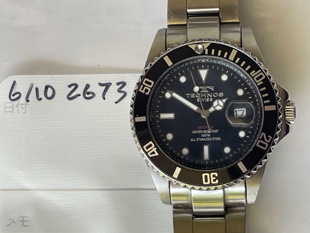 時計 TECHNOS SWISS TAM629 DIVERS STYLE