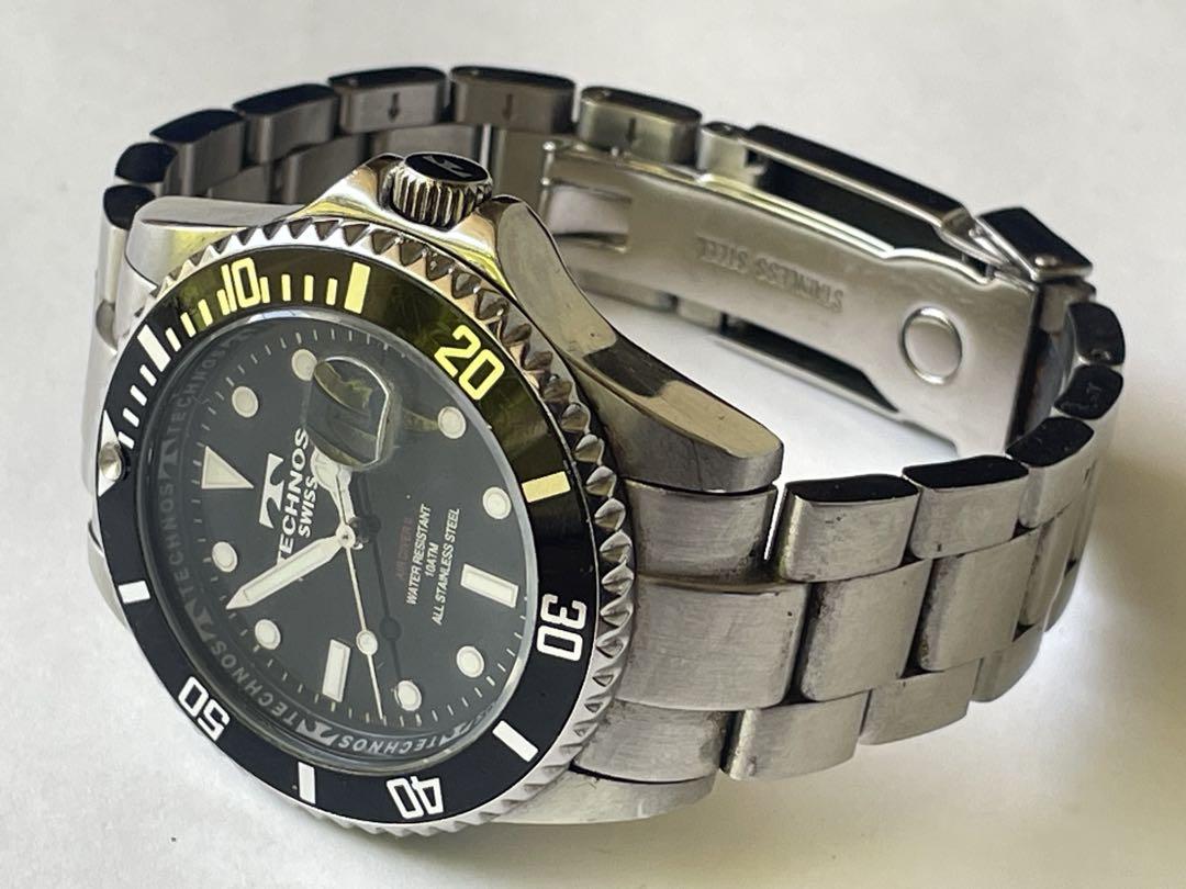 時計 TECHNOS SWISS TAM629 DIVERS STYLE