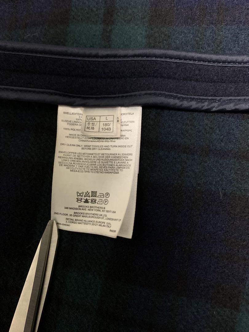 Brooks Brothers 346 ダッフルコート/ネイビー